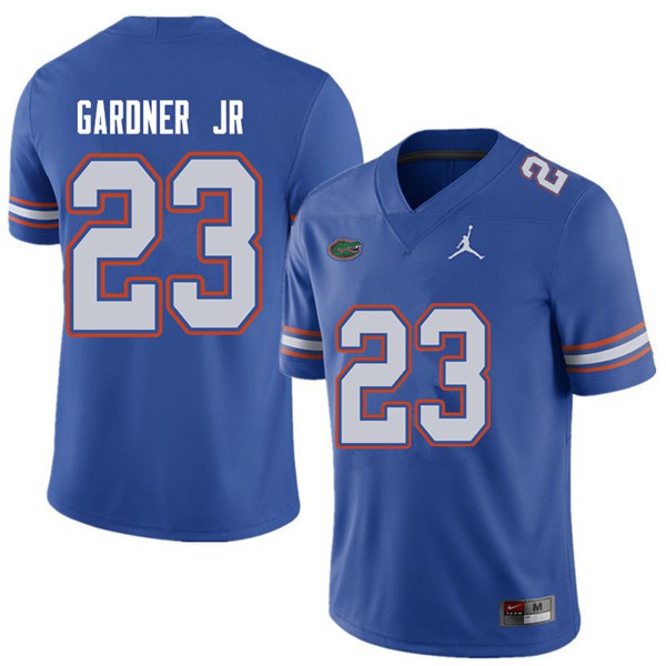 Jordan Brand Men #23 Chauncey Gardner Jr. Florida Gators College Football Jersey Royal